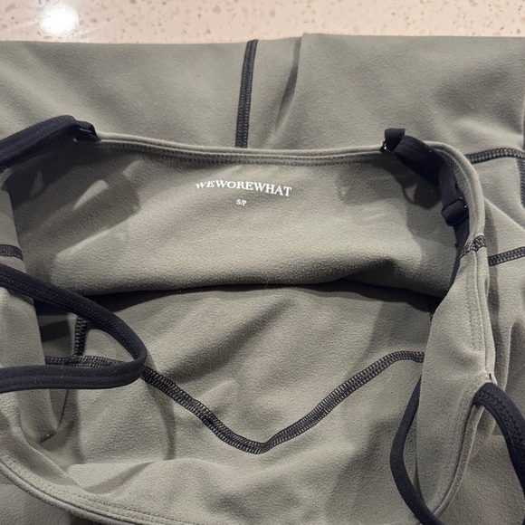 We Wore What Olive Green Athleisure Jumpsuit - Picture 5 of 5